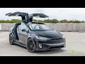 T Largo #10: Black Tesla Model X P100D Wide Body Package Wrapped in Xpel Stealth