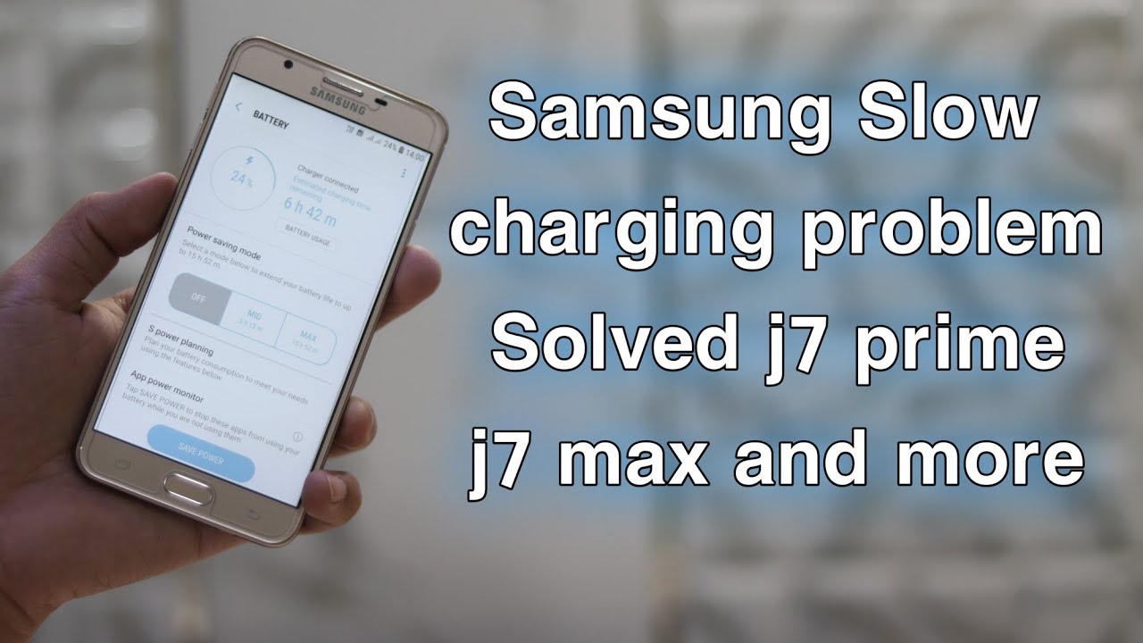 Slow charging problem in Samsung Here is permanent solution YouTube