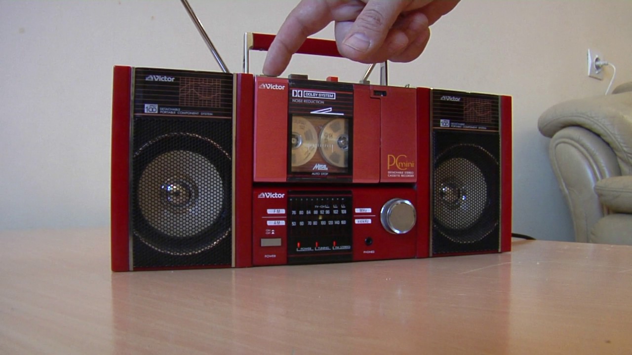 victor PC-R100 ラジカセ