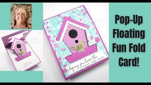 Amazing  Pop-Up  Floating  Fun  Fold  Card