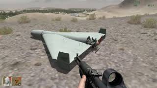 Kamikaze Drone in ARMA 2 ( Shahed-136 ) on 4GB Ram!