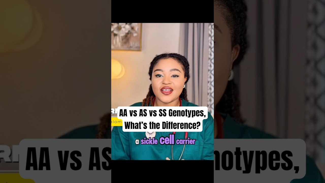 Sickle Cell Carrier vs Sickle Cell disease, what’s the difference? AA vs AS vs SS.. 