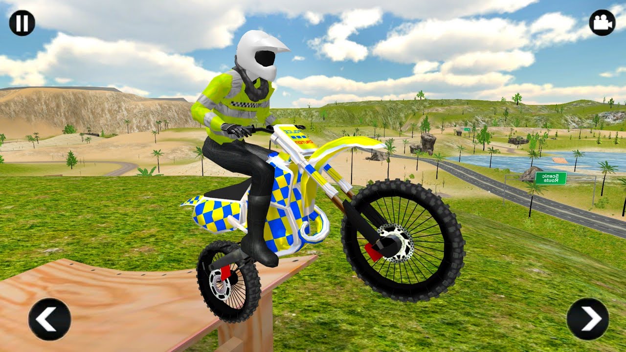 Police Bike Stunt City Driving Simulator - Police Moto Bike Simulator - Android Gameplay.