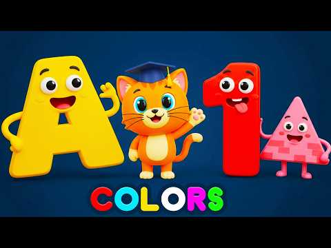 Phonics Song ABC & Numbers Song | Preschool Learning for Toddlers