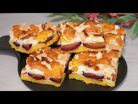 Der köstlichste Pflaumenkuchen🤩