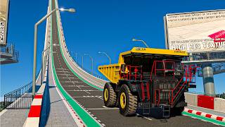 Big Ramp Car Jumps #14 🚀💥 | INSANE Air Time & Brutal Crashes | BeamNG Drive #beamngdrive #rampjump screenshot 1