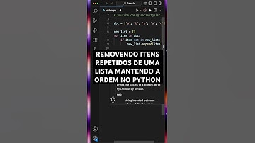 Truque de Python com itens repetidos em uma lista! 👨🏻‍💻