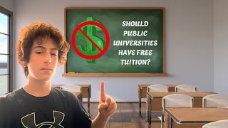 Final Copy Speech: Should Public Universities have Free Tuition? 