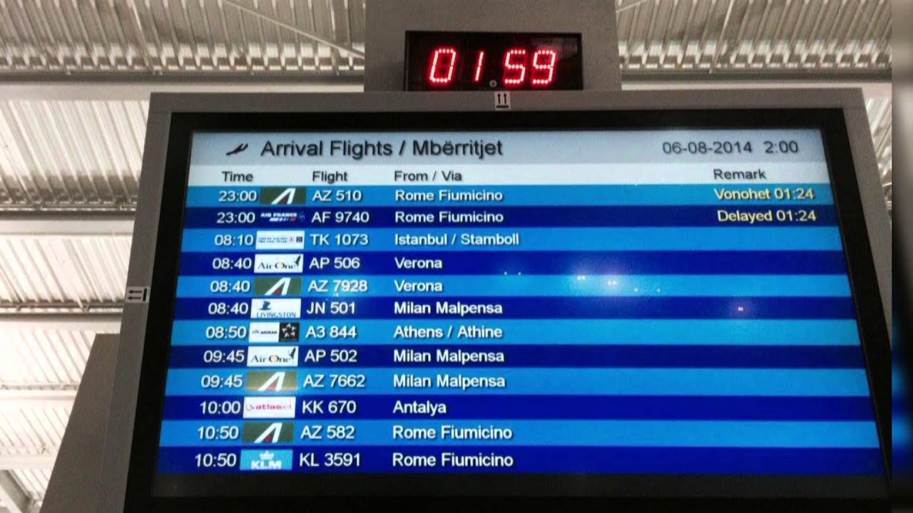 ALITALIA, KAOS ME BAGAZHET E PASAGJEREVE NE RINAS