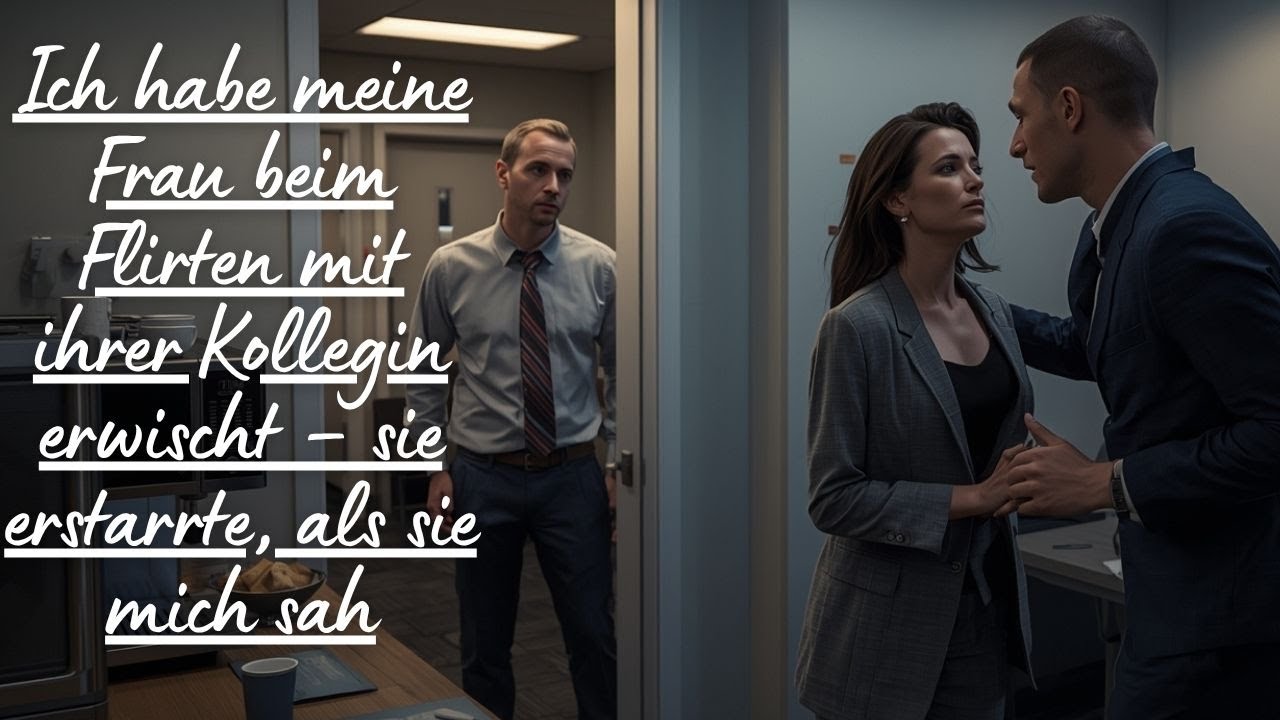 Ich kam herein und sah meine Frau flirten – ihr Lächeln verschwand sofort...