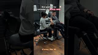 Tattoo Tips101 Best posture for lower arm tattoos