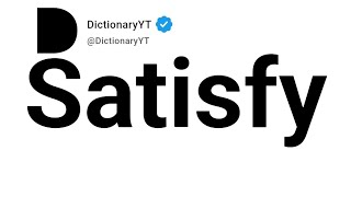 Satisfy Synonyms Thesaurus Similar Words