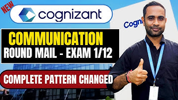 Cognizant Breaking News | Cognizant Communication Round Exact questions | Complete Pattern Changed ?