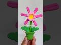 Cute flower in a pot 🌸✨Made with love 💖#Shorts #DIY #Flower #Handmade #clay #shortvideo #diy