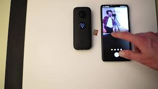 insta360 oneX tutorial: part 1 the Camera