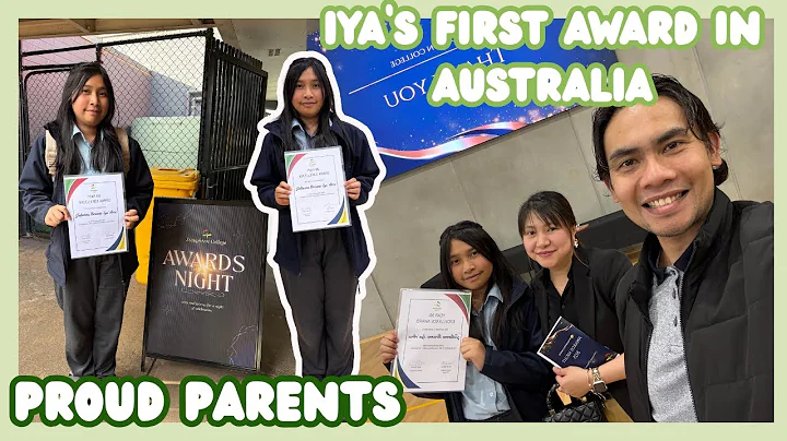 ✨ Iya's First Awards night in Australia ✨