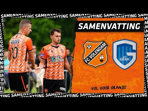 ?️ Geslaagde eerste krachtmeting | Samenvatting FC Volendam - KRC Genk: 3-2