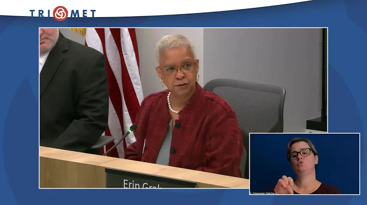 TriMet Board of Directors Meeting October 22, 2025