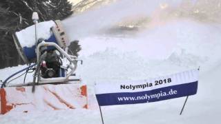 Kandahar Garmisch Schneekanone Mit Sound