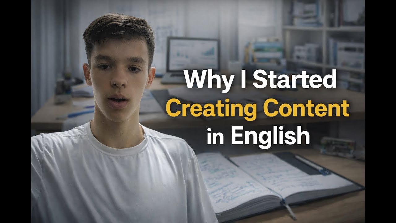 “Why I Started Creating Content in English”