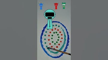 ASMR Color Mixing #sprunki #satisfying #asmr #color #oddlysatisfying