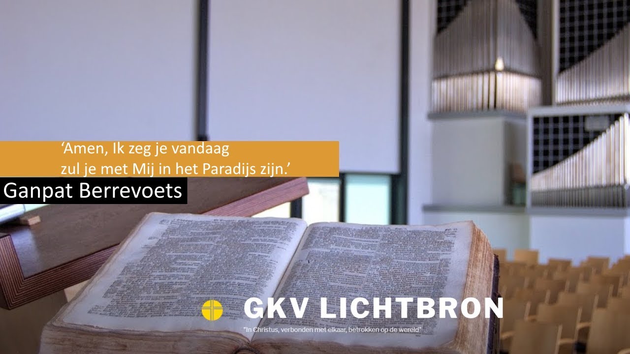 ‘Amen, Ik zeg je vandaag zul je met Mij in het Paradijs zijn.’ | Ganpat