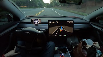 Tesla FSD Supervised v12.3.4 Hesitation on Unprotected Left