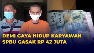 Motif Karyawan Spbu Gasak Uang Rp 42 Juta, Aksinya Terekam Cctv