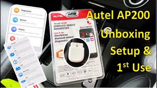 Autel AP200 Diagnostic Tool Unboxing, Setup & First screenshot 2