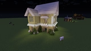 Minecraft: How to build a Mansion!