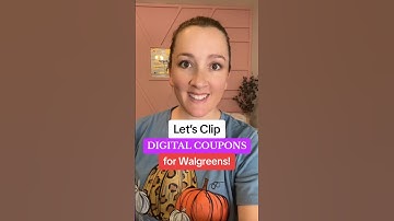 Clipping Digital Coupons for Walgreens!