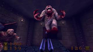 Quake (2021) - E3M7 (Secret Level): The Haunted Halls (Nightmare, 100% Secrets)