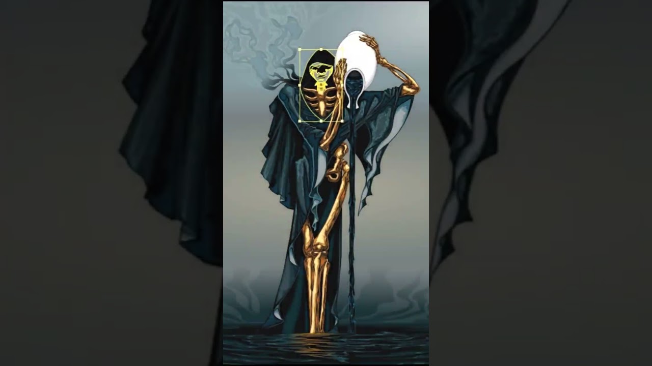 "Crafting Magic from the Dead: Skeleton Illustration in Action"