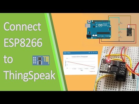 Connect ESP8266 to ThingSpeak | Using AT Commands | IoT Basics