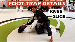 Foot Trap & Control Details from Knee Slice Pass | Rafael Rebello