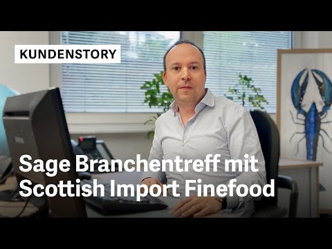 Sage Branchentreff bei der Scottish Import Finefood GmbH