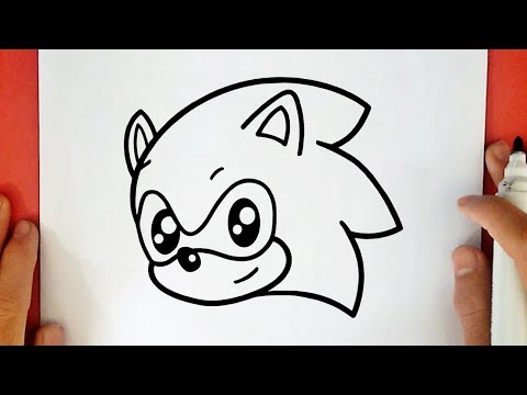 COMMENT DESSINER SONIC KAWAII