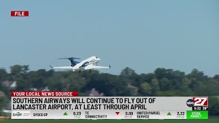 Southern Airways to continue to fly out of Lancaster Airport due to government delay