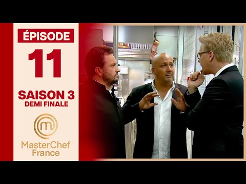 Le Stress Monte En Demi-Finale | Saison 3 - Ep11 Complet | Masterchef Fr