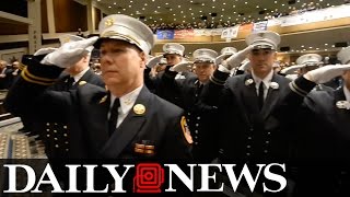 New York's Bravest Promote Chiefs, Marshals