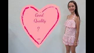 Cute Polka Dot Bikini Review for Teens