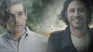 Quentin ✗ Eliot | Back to the start [4x05]