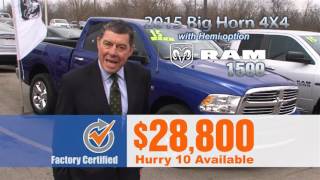 Certified Ram Trucks Only $28,885