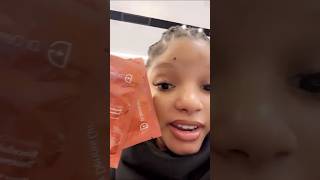 DDG takes Halle shopping at Sephora 😂🛍️💄 #ddg #hallebailey