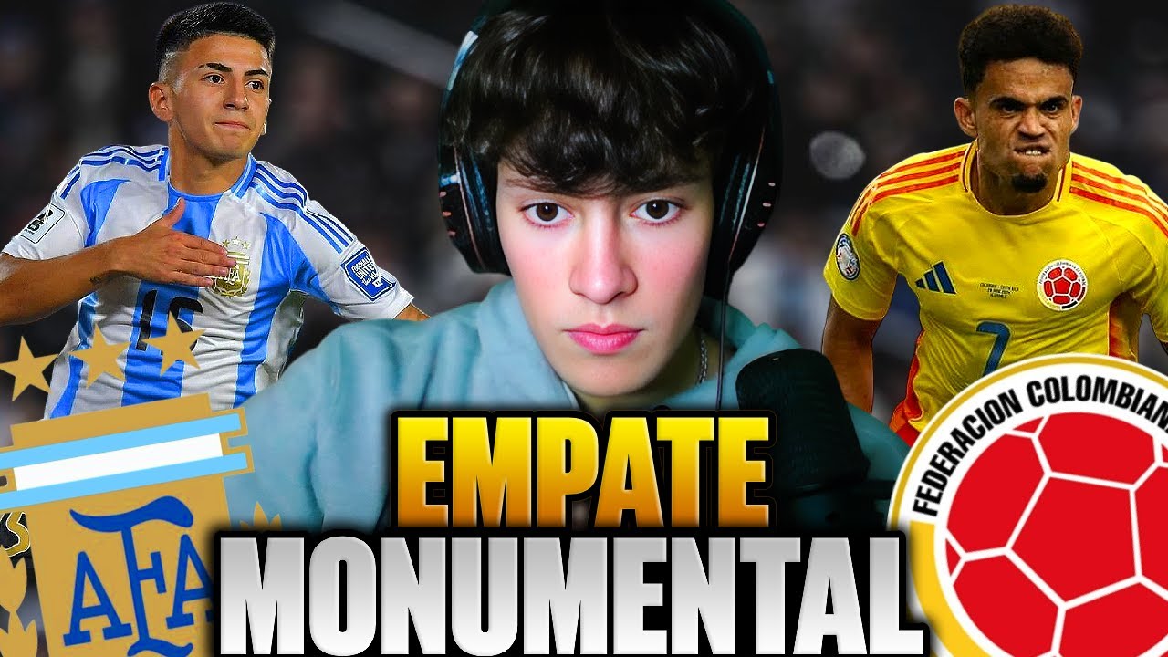 Vitti reacciona a Argentina vs Colombia | Fecha 16 | Eliminatorias CONMEBOL