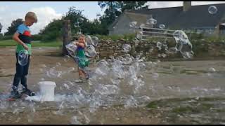 Sensory Bubbles. Giant Bubble Net Wand Kit. Make Thousands Of Bubbles With One Swoosh.
