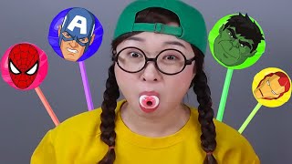 🍭Guess CORRECT HEAD l Dona Mukbang Quiz part 1