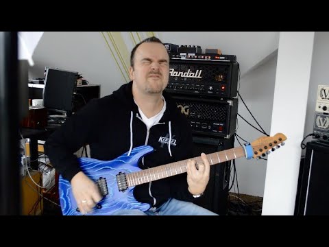 CHAPMAN guitars ML1Pro Soundcheck - THE BLUE MONSTER !!! @axeljuengst2522