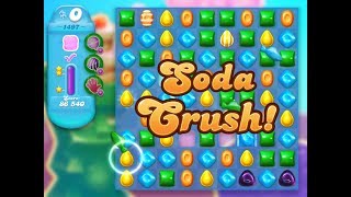 Candy Crush Soda Saga Level 1497 (3 stars, No boosters)
