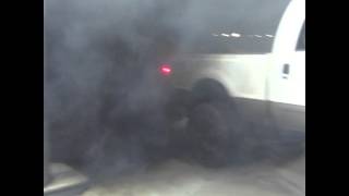 03 F250 Powerstroke Rolling Coal